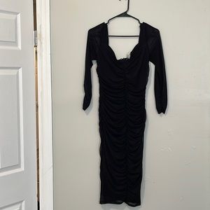 Black Midi Dress